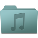 Music Folder Willow icon